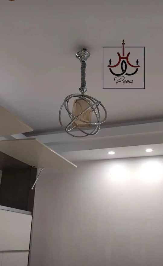 لوستر تک شعله اتمی سیلور