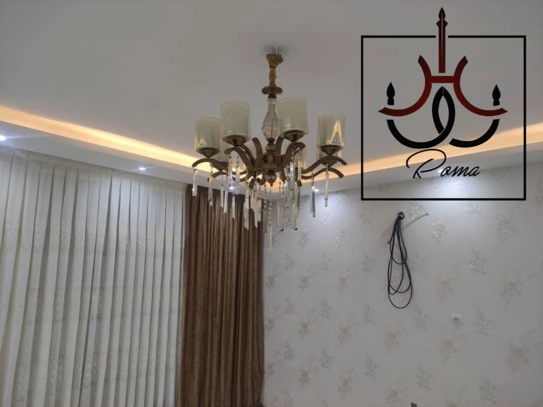 لوستر مرغابی هشت شاخه زیتونی
