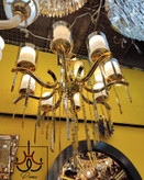 لوستر مرغابی از نمای پایین – نور ملایم