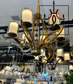 لوستر چشمی لهستانی مدرن کلاسیک با طراحی خاص و متریال درجه یک، مناسب حال و پذیرایی