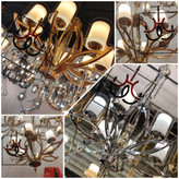 لوستر چشمی لهستانی مدرن کلاسیک با طراحی خاص و متریال درجه یک، مناسب حال و پذیرایی