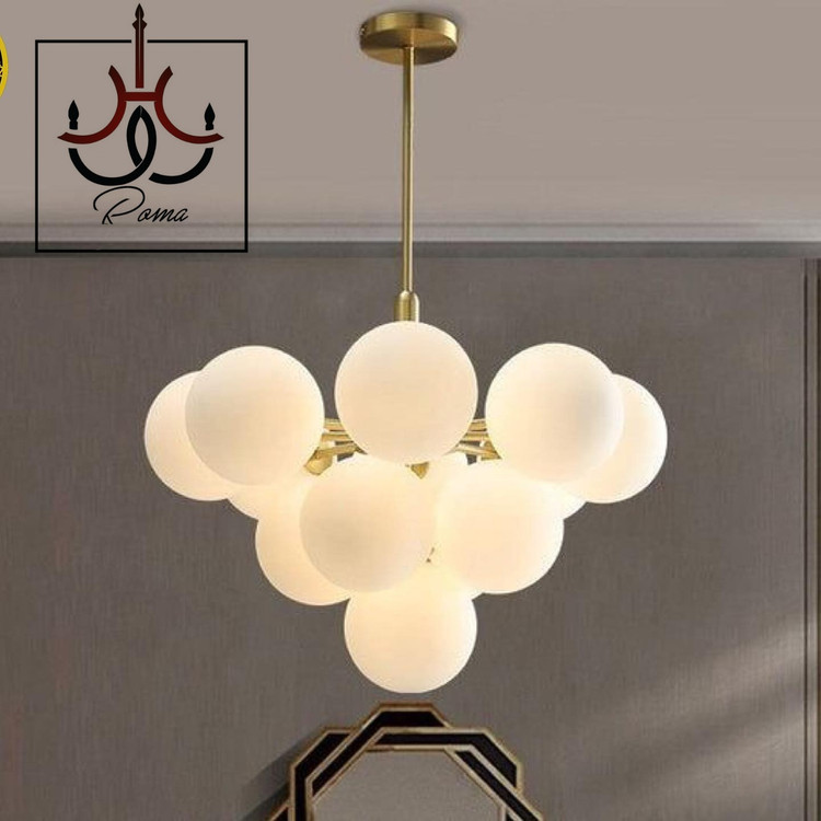 لوستر مولکولی مینیمال | سبک مدرن مناسب اتاق خواب آشپزخانه و پذیرایی