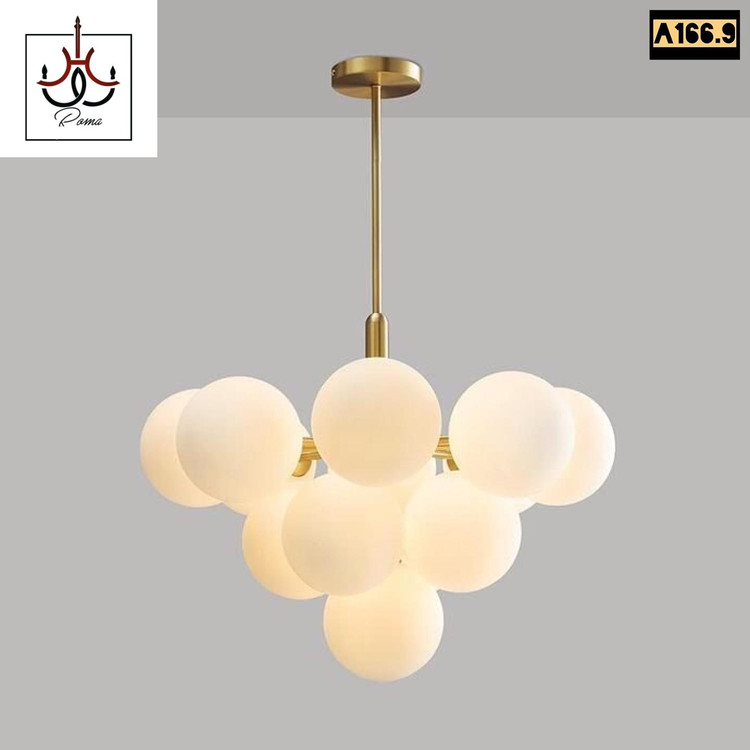 لوستر مولکولی مینیمال | سبک مدرن مناسب اتاق خواب آشپزخانه و پذیرایی