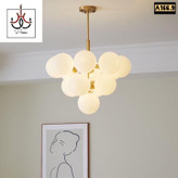 لوستر مولکولی مینیمال | سبک مدرن مناسب اتاق خواب آشپزخانه و پذیرایی