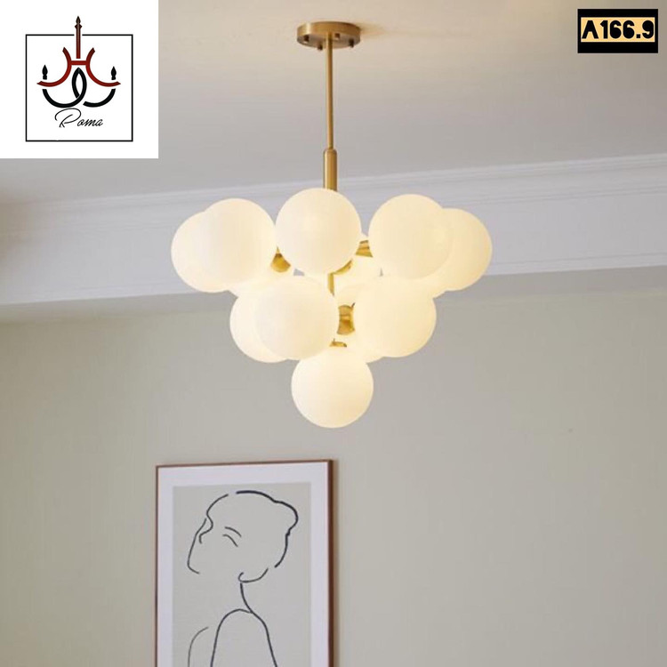 لوستر مولکولی مینیمال | سبک مدرن مناسب اتاق خواب آشپزخانه و پذیرایی