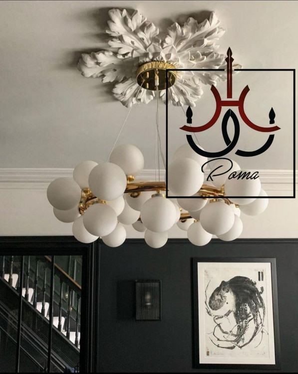 لوستر مولکولی مینیمال | مناسب اتاق خواب