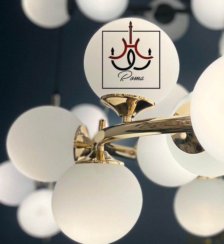 لوستر مولکولی | سایز30شعله | کد MG-301 | برند رومالوستر