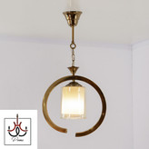 لوستر نسکافه ای تک شعله | مناسب آشپزخانه، اتاق خواب