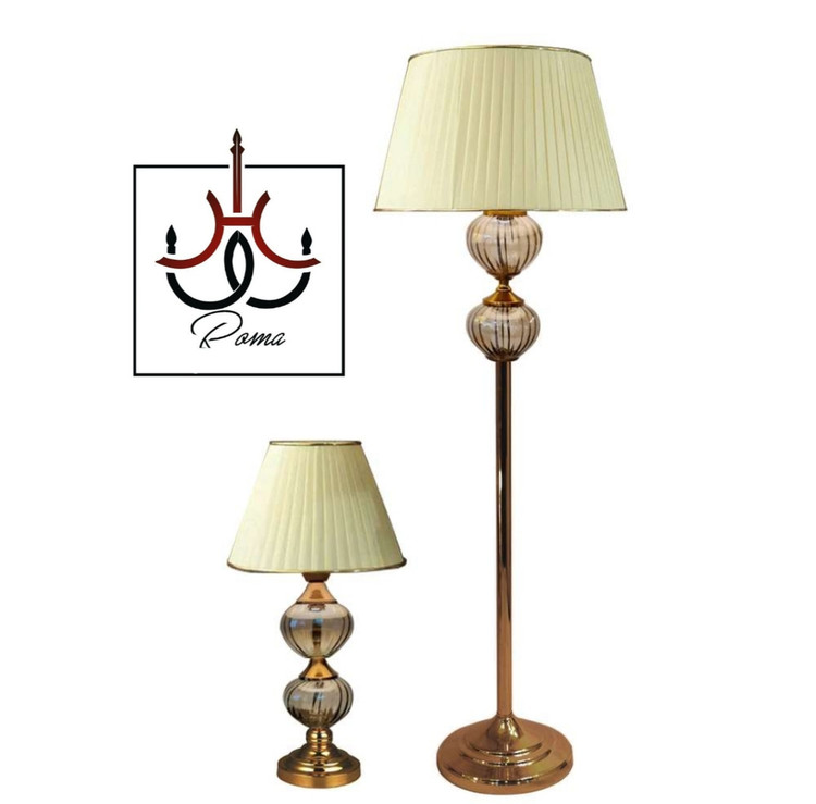 ست آباژور ایستاده و رومیزی مدرن با طراحی هماهنگ برای پذیرایی و اتاق خواب