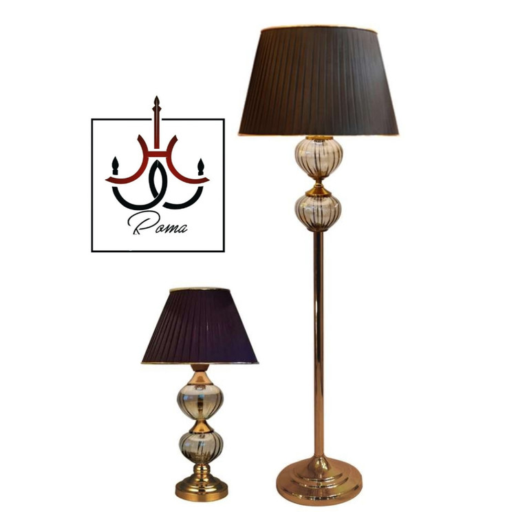 ست آباژور ایستاده و رومیزی مدرن با طراحی هماهنگ برای پذیرایی و اتاق خواب