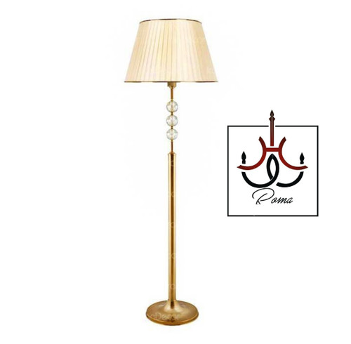 آباژور ایستاده سهگوی مدرن با طراحی خاص از برند رومالوستر، مناسب فضای پذیرایی و دکوراسیون داخلی