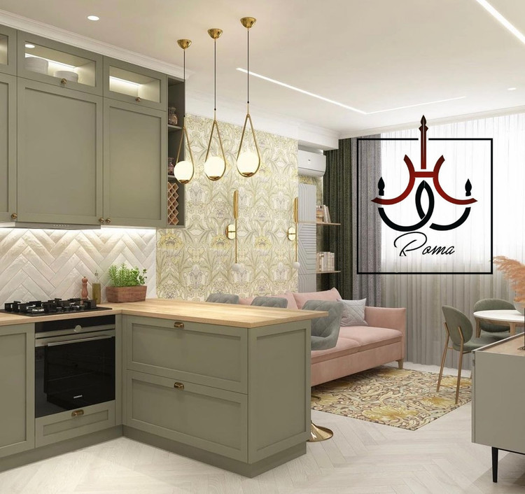 لوستر آویز تک شعله مدل مولکولی مدرن، مناسب فضای آشپزخانه، اپن، میز ناهارخوری و اتاق خواب با ارتفاع قابل تنظیم