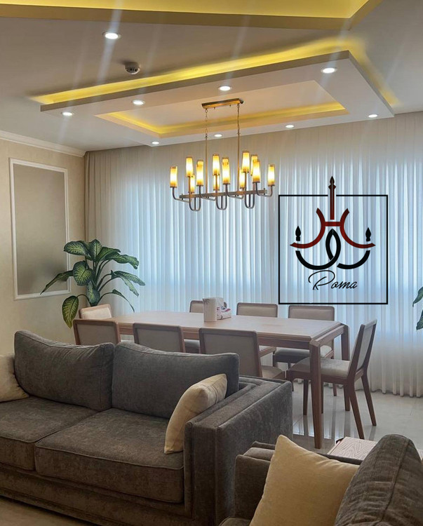 لوستر خطی مشکی مدل لومینا لهستانی با طراحی مدرن و نوردهی بالا، مناسب روی جزیره، میز ناهارخوری و آشپزخانه