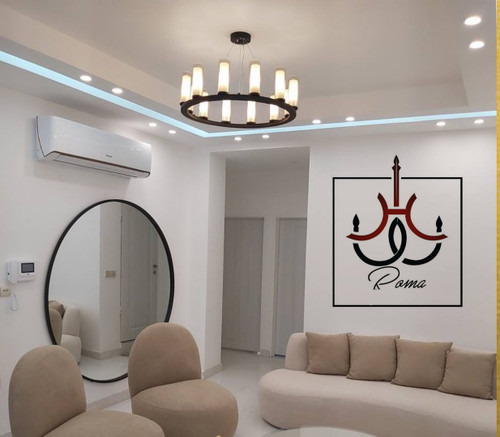 لوستر گرد رینگی مشکی مدل لومینا با طراحی مدرن مناسب پذیرایی، اتاق خواب و فضاهای خاص