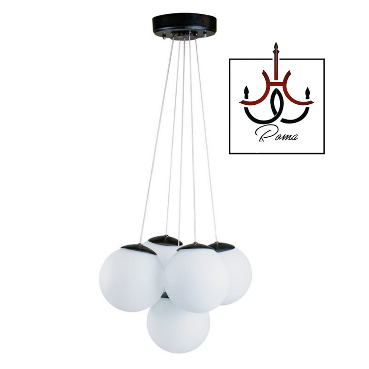 لوستر مولکولی ابری مدرن | مناسب اتاق خواب و آشپزخانه | سبک مینیمال اتاق خواب کودک