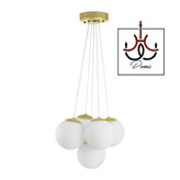 لوستر مولکولی ابری مدرن | مناسب اتاق خواب و آشپزخانه | سبک مینیمال اتاق خواب کودک