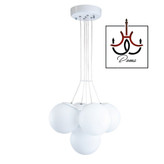 لوستر مولکولی ابری مدرن | مناسب اتاق خواب و آشپزخانه | سبک مینیمال اتاق خواب کودک