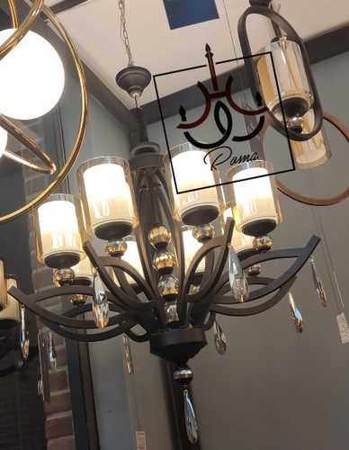 لوستر چشمی لهستانی مدرن کلاسیک با طراحی خاص و متریال درجه یک، مناسب حال و پذیرایی