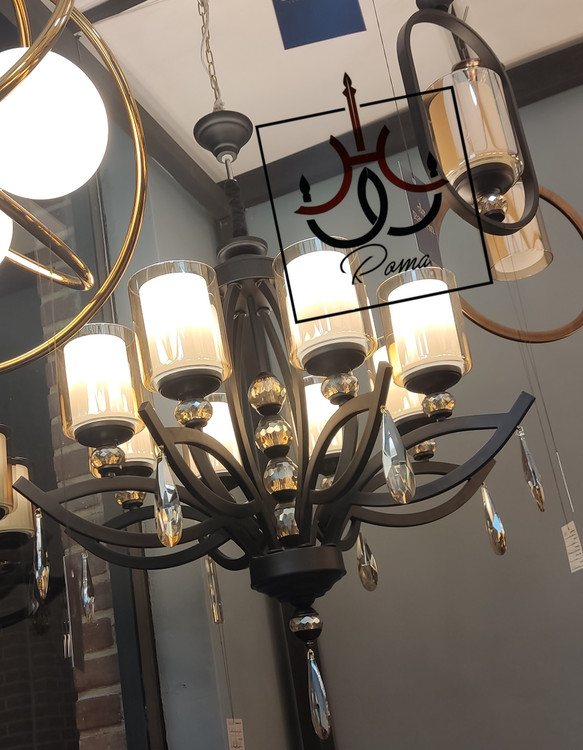 لوستر چشمی لهستانی مدرن کلاسیک با طراحی خاص و متریال درجه یک، مناسب حال و پذیرایی