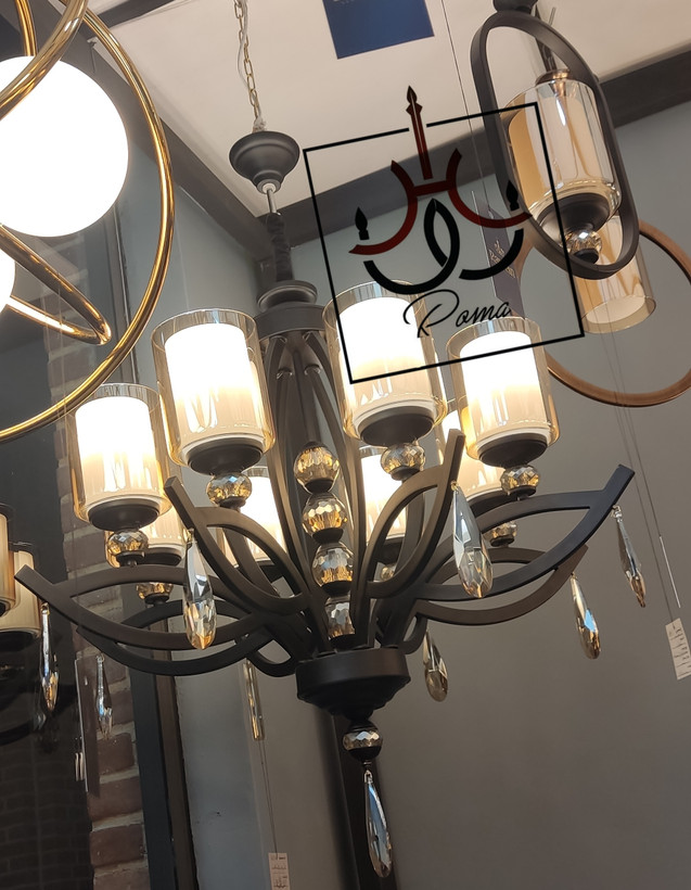 لوستر چشمی لهستانی مدرن کلاسیک با طراحی خاص و متریال درجه یک، مناسب حال و پذیرایی