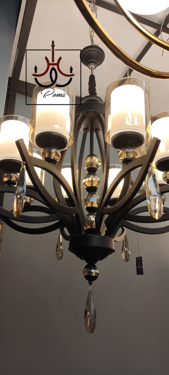 لوستر چشمی لهستانی مدرن کلاسیک با طراحی خاص و متریال درجه یک، مناسب حال و پذیرایی