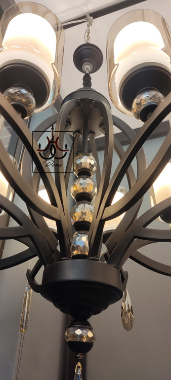 لوستر چشمی لهستانی مدرن کلاسیک با طراحی خاص و متریال درجه یک، مناسب حال و پذیرایی